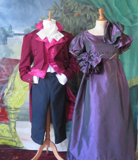 Couple haute bourgeoisie - 1er Empire
